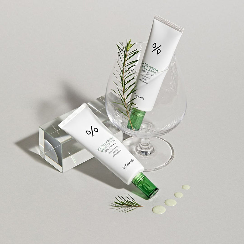 Dr.Ceuracle Tea Tree Purifine Green Up Sun SPF50 PA++++ 50ml - Skynkorea