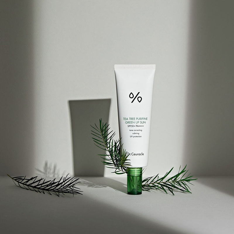 Dr.Ceuracle Tea Tree Purifine Green Up Sun SPF50 PA++++ 50ml - Skynkorea