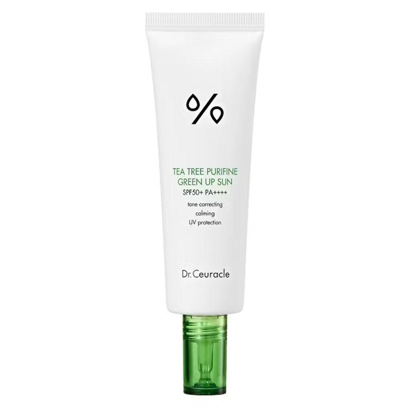 Dr.Ceuracle Tea Tree Purifine Green Up Sun SPF50 PA++++ 50ml - Skynkorea