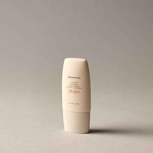 AROMATICA Vitalizing Rosemary Moist Barrier Mineral Sunscreen SPF50+ PA++++ 50ml - Skynkorea