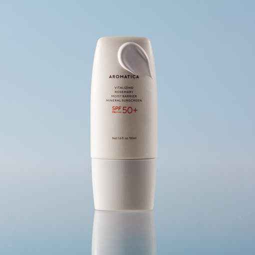 AROMATICA Vitalizing Rosemary Moist Barrier Mineral Sunscreen SPF50+ PA++++ 50ml - Skynkorea