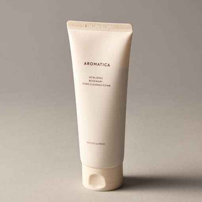 AROMATICA Vitalizing Rosemary Pore Clearing Foam 150ml - Skynkorea