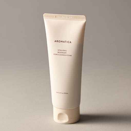 AROMATICA Vitalizing Rosemary Pore Clearing Foam 150ml - Skynkorea