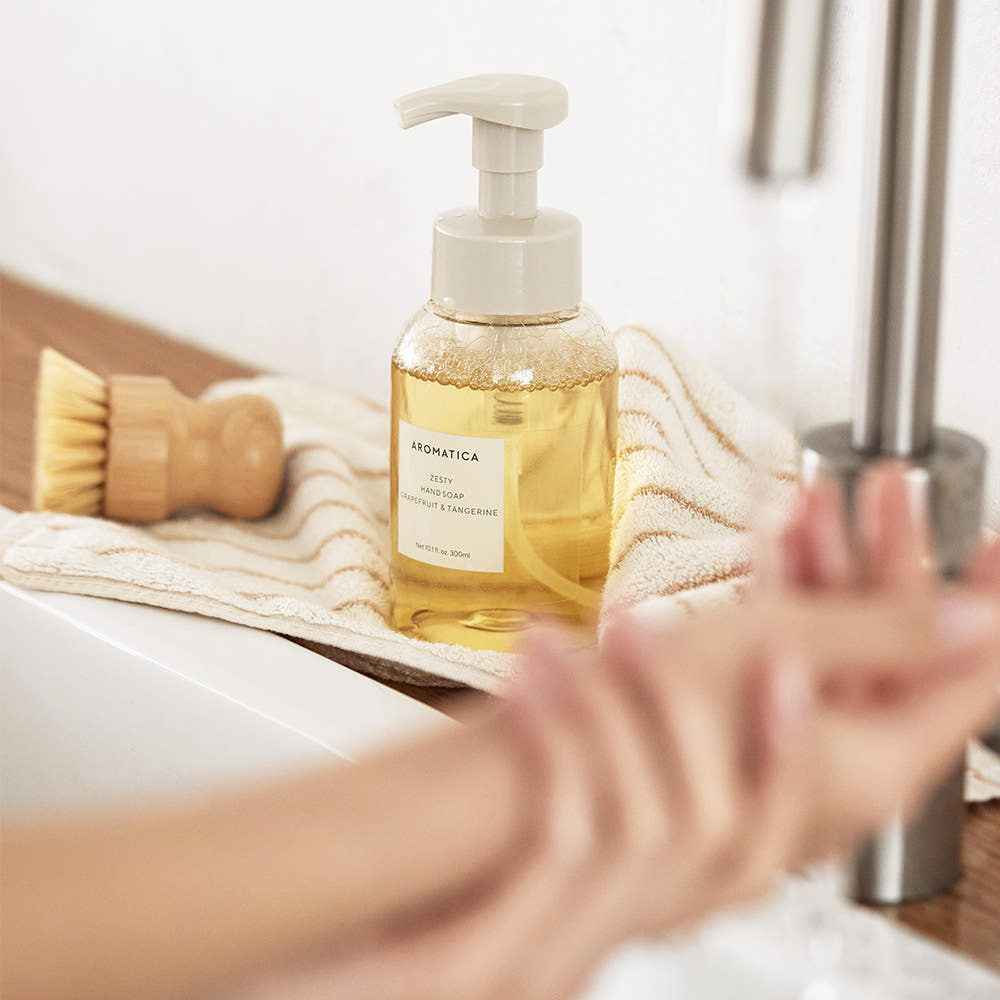 AROMATICA Zesty Hand Soap Grapefruit & Tangerine 300ml - Skynkorea