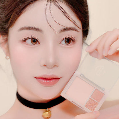 Dinto Cheek&Eye Multi-Use Palette 6.5g (3color) - Skynkorea
