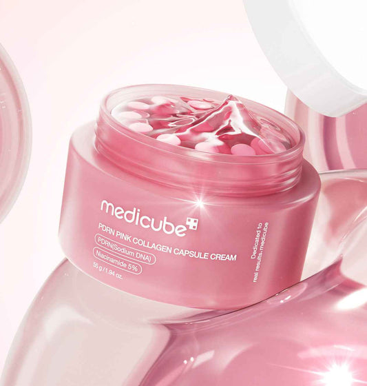 medicube PDRN Pink Collagen Capsule Cream 55ml - Skynkorea