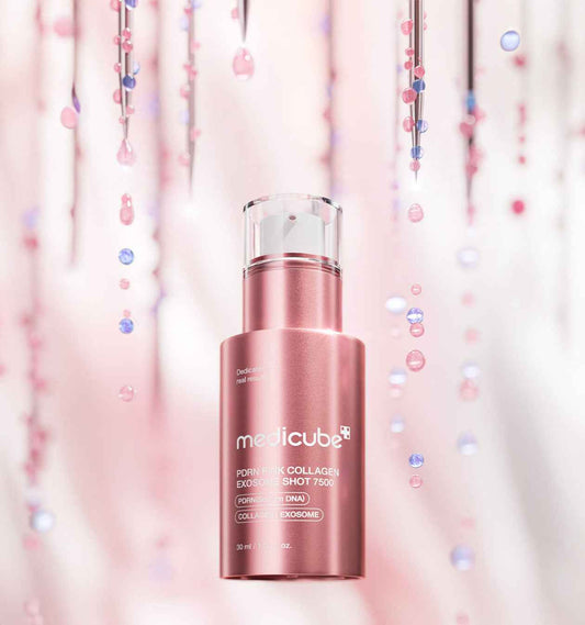 medicube PDRN Pink Collagen Exosome Shot 7500 30ml - Skynkorea