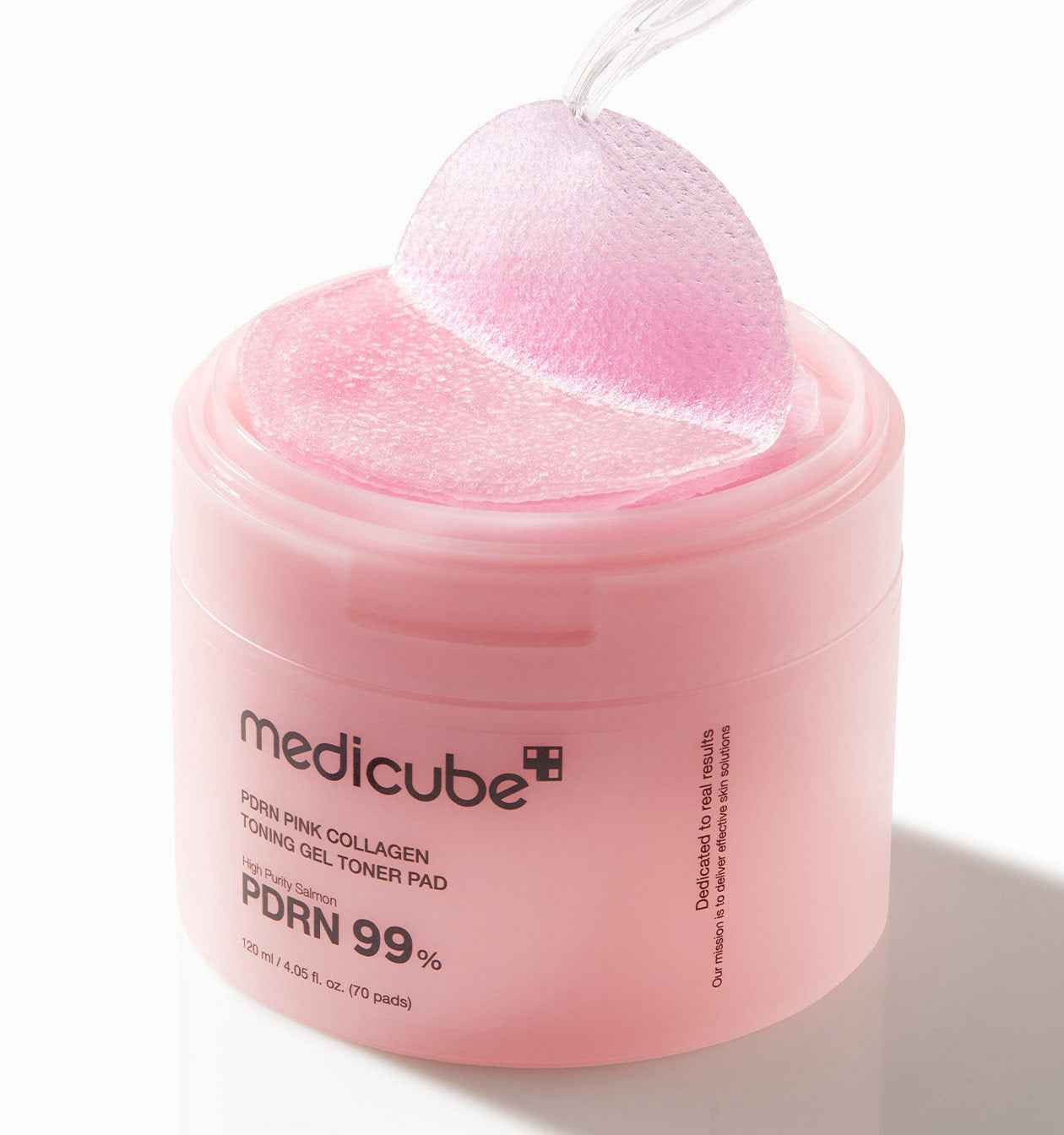 medicube PDRN Pink Collagen Gel Toner Pad 120ml/70pads - Skynkorea