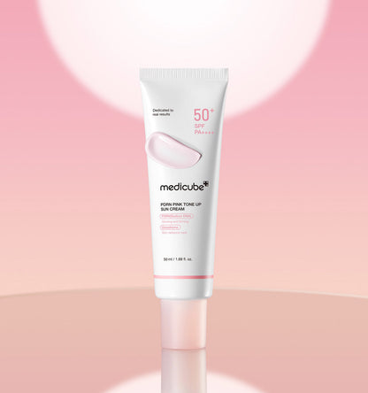 medicube PDRN Pink Tone Up Sun Cream 50ml - Skynkorea