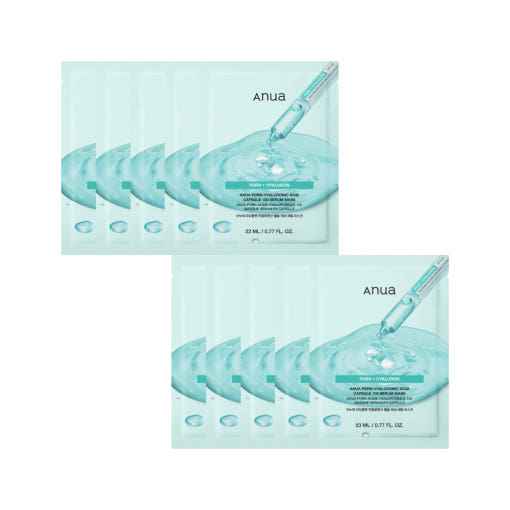 Anua PDRN Hyaluronic Acid Capsule 100 Serum Mask Sheet 23ml*10ea - Skynkorea
