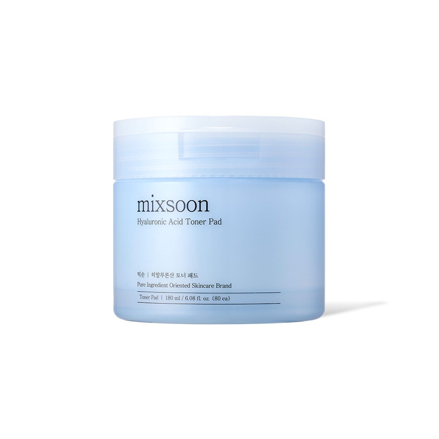 mixsoon Hyaluronic Acid Toner Pad 80ea/180ml - Skynkorea