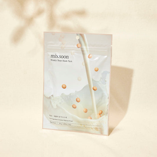 mixsoon Weekly Bean Mask Pack 130g (7ea) - Skynkorea