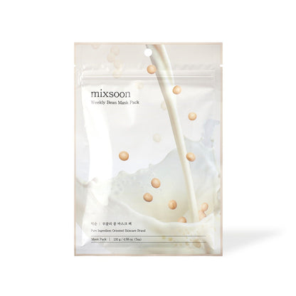 mixsoon Weekly Bean Mask Pack 130g (7ea) - Skynkorea