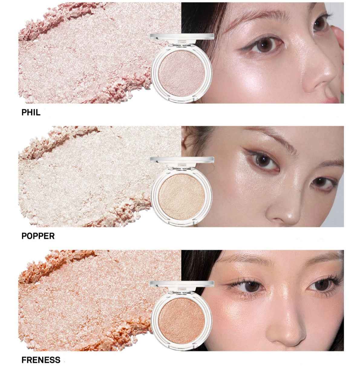 NAMING Fluffy Baked Highlighter 3.8g (3color) - Skynkorea