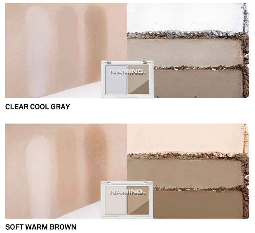 NAMING Fluffy Volume & Shading Duo 9.8g (2color) - Skynkorea