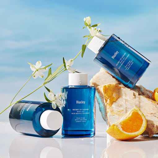 Huxley Body Oil 100ml #Blue Medina Tangerine - Skynkorea