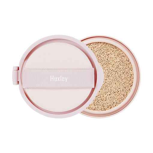 Huxley Essence Cover Cushion Unseen Layer SPF23 PA++ 12g [Refill] (2color) - Skynkorea