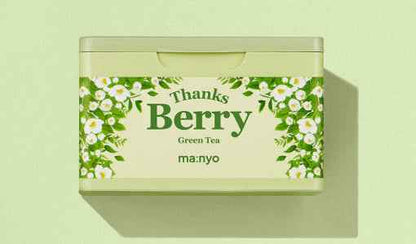 [MANYO FACTORY] Thanks Berry Green Tea Mask 310ml(30sheets) - Skynkorea
