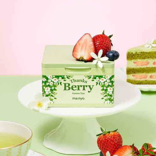 [MANYO FACTORY] Thanks Berry Green Tea Mask 310ml(30sheets) - Skynkorea