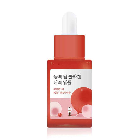 Round Lab Camellia Deep Collagen Firming Ampoule 30ml - Skynkorea