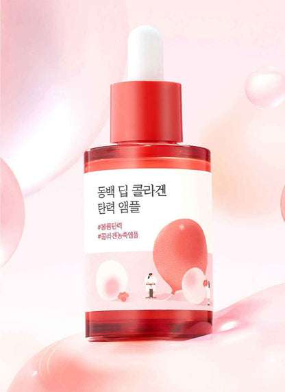 Round Lab Camellia Deep Collagen Firming Ampoule 30ml - Skynkorea