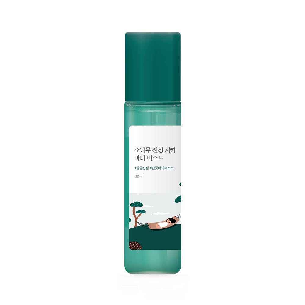 Round Lab Pine Calming Cica Body Mist 150ml - Skynkorea