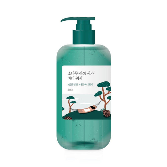 Round Lab Pine Calming Cica Body Wash 400ml - Skynkorea