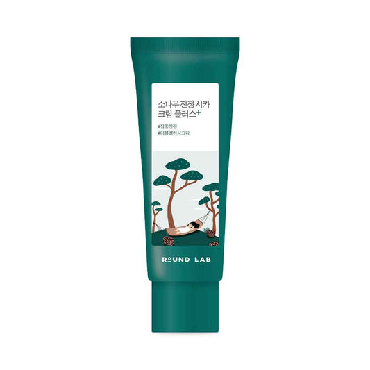 Round Lab Pine Calming Cica Cream Plus 60ml - Skynkorea