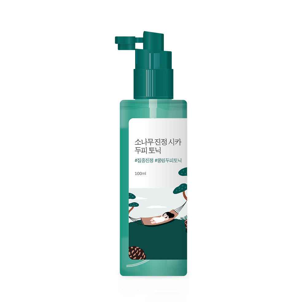 Round Lab Pine Calming Cica Scalp Tonic 100ml - Skynkorea