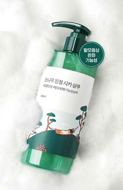Round Lab Pine Calming Cica Shampoo 400ml - Skynkorea