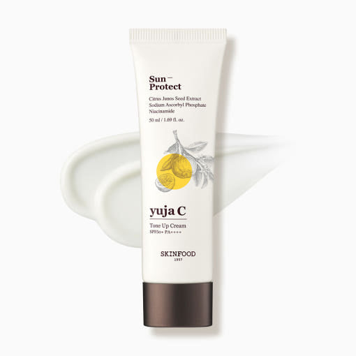 SKINFOOD Yuja C Tone Up Cream SPF50+ PA++++ 50ml - Skynkorea