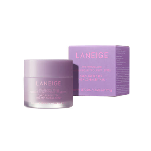 LANEIGE Lip Sleeping Mask EX 20ml #Taro Bubble Tea - Skynkorea