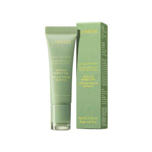 LANEIGE LIP GLOWY BALM 10ml #Matcha Bubble Tea - Skynkorea