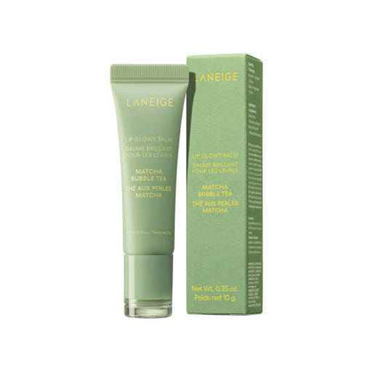 LANEIGE LIP GLOWY BALM 10ml #Matcha Bubble Tea - Skynkorea