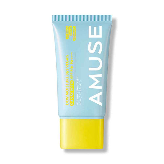 AMUSE Dew Moisture 365 Vegan Sunscreen SPF50+ PA++++ 40ml - Skynkorea