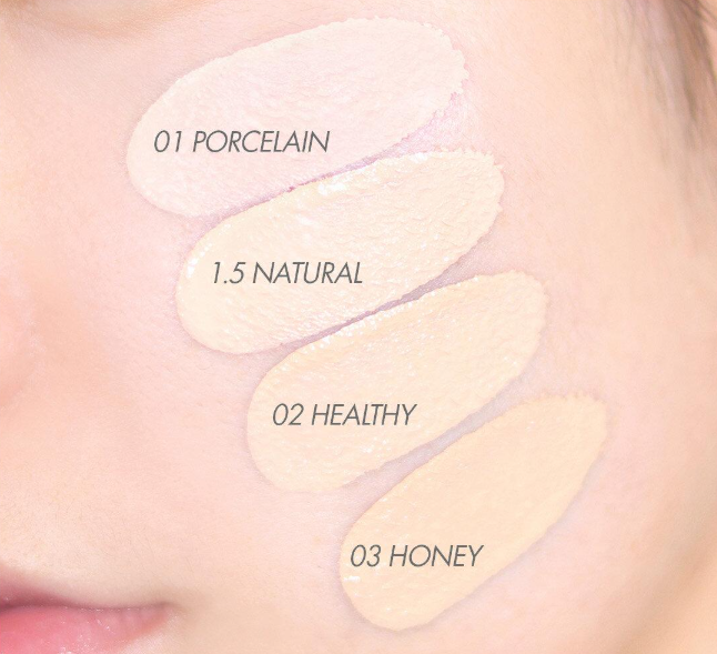 AMUSE Ceramic Skin Perfector Cushion SPF40 PA++ Set 15g + 15g(Refill) (4 Colors) - Skynkorea