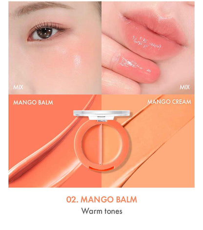 AMUSE Lip & Cheek Healthy Balm 3g (5 Colors) - Skynkorea