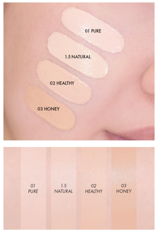 AMUSE Dew Wear Foundation 35ml SPF50+ PA++++ [Refill] (4 Colors) - Skynkorea