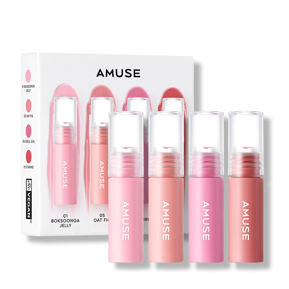 AMUSE Mini Gel Fit Tint Set 1.3g X 4ea - Skynkorea