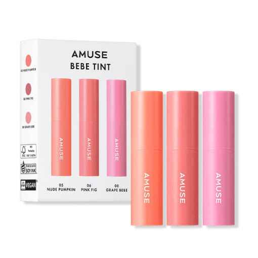 AMUSE Mini Bebe Tint SET 1.3g X 3ea - Skynkorea