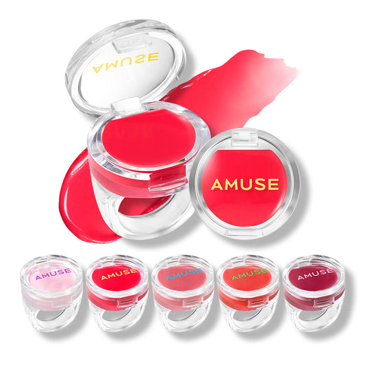 AMUSE Ring Lip Balm 0.9g (5 Colors) - Skynkorea