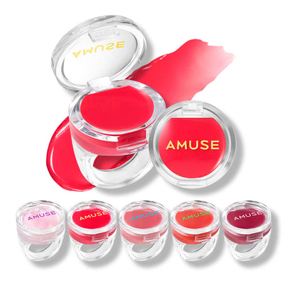 AMUSE Ring Lip Balm 0.9g (5 Colors) - Skynkorea