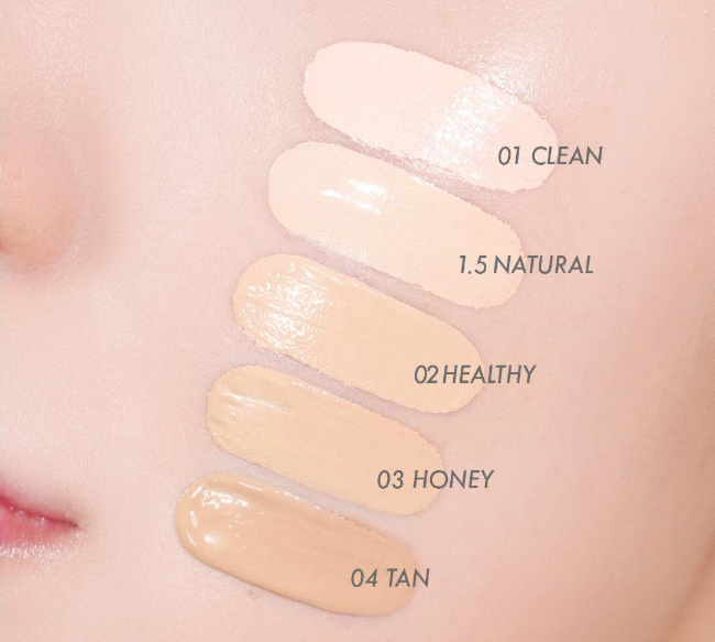 AMUSE Dew Jelly Master Cushion SPF38 PA+++ 15g [Refill] (4 Colors) - Skynkorea