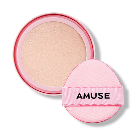 AMUSE Dew Power Vegan Cushion SPF 50+ PA++++ 15g [Refill] (4 Colors) - Skynkorea