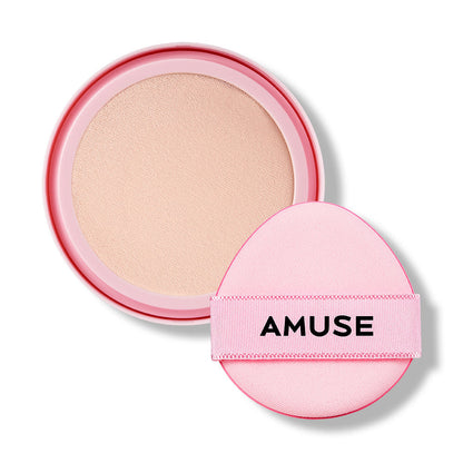 AMUSE Dew Power Vegan Cushion SPF 50+ PA++++ 15g [Refill] (4 Colors) - Skynkorea