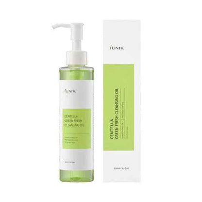 iUNIK Centella Green Fresh Cleansing Oil 200ml - Skynkorea