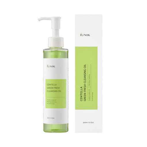 iUNIK Centella Green Fresh Cleansing Oil 200ml - Skynkorea