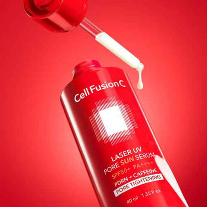 [Cell Fusion C] Laser UV Pore Sun Serum SPF50+ PA++++ 40ml - Skynkorea