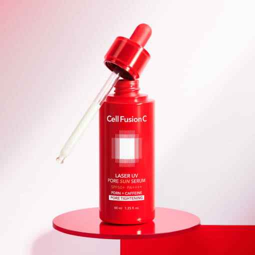 [Cell Fusion C] Laser UV Pore Sun Serum SPF50+ PA++++ 40ml - Skynkorea