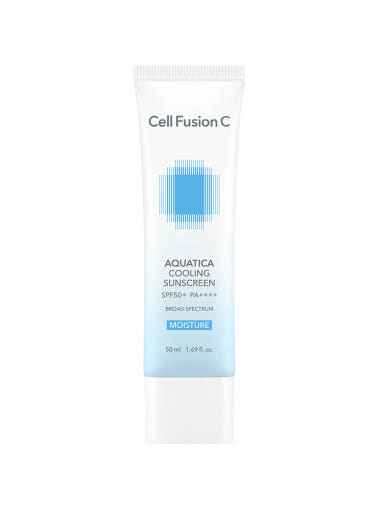 [Cell Fusion C] Aquatica Cooling Sunscreen SPF50+ PA++++ 50ml - Skynkorea